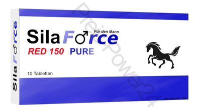 ⭐⭐⭐⭐⭐ SILAFORCE - FOR MEN - 10 TABLETS - RED HERBAL 150 Erection ⭐⭐⭐
