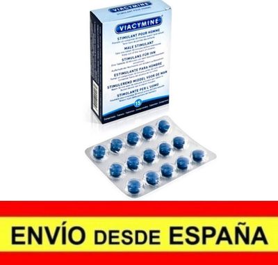 Viacymine natural male aphrodisiac 15 pills SHIPPING FROM SPAIN
