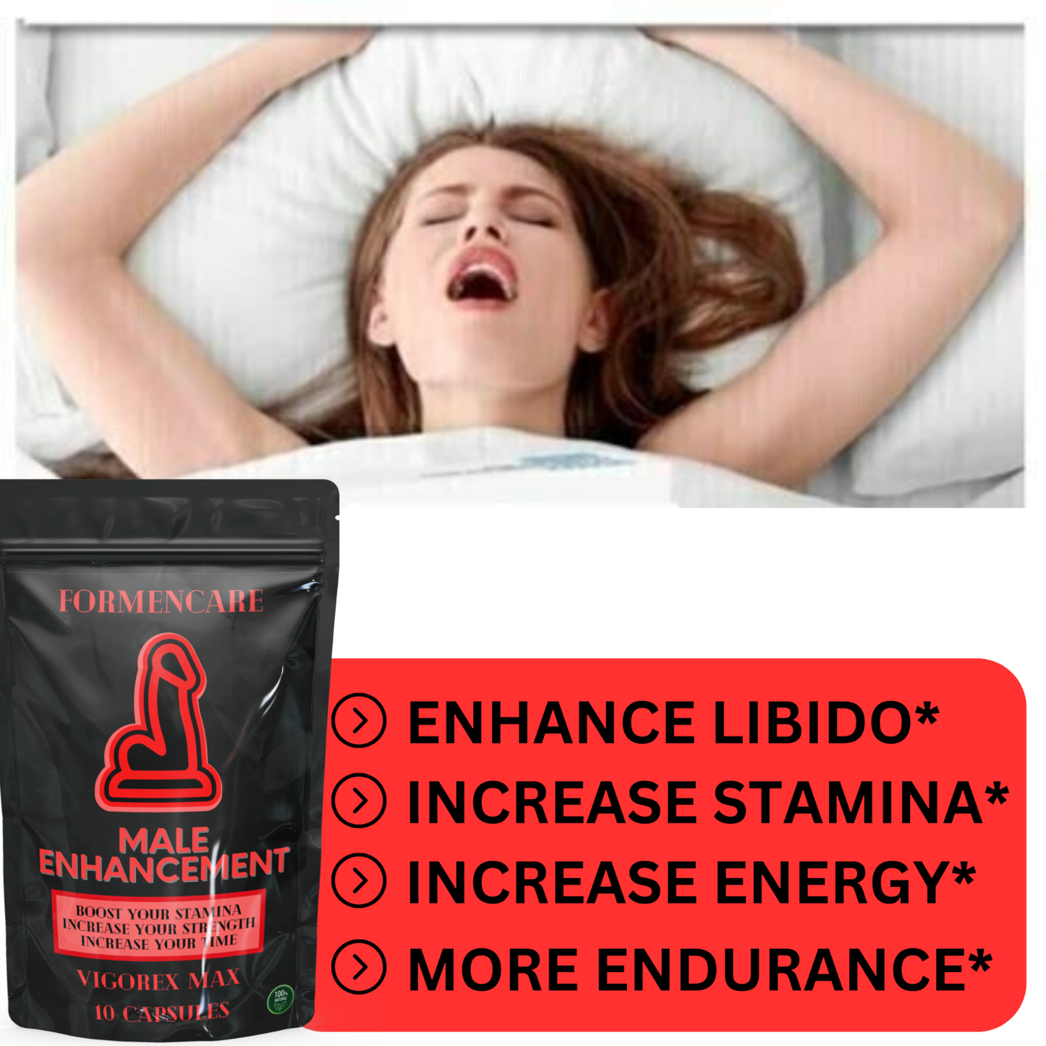 10 PERFORM PILLS FOR MEN&#39;S MASCULINE ENDURANCE PERFORMANCE