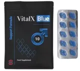 50 x 100mg - VitalX Blue For Men - Support Formula