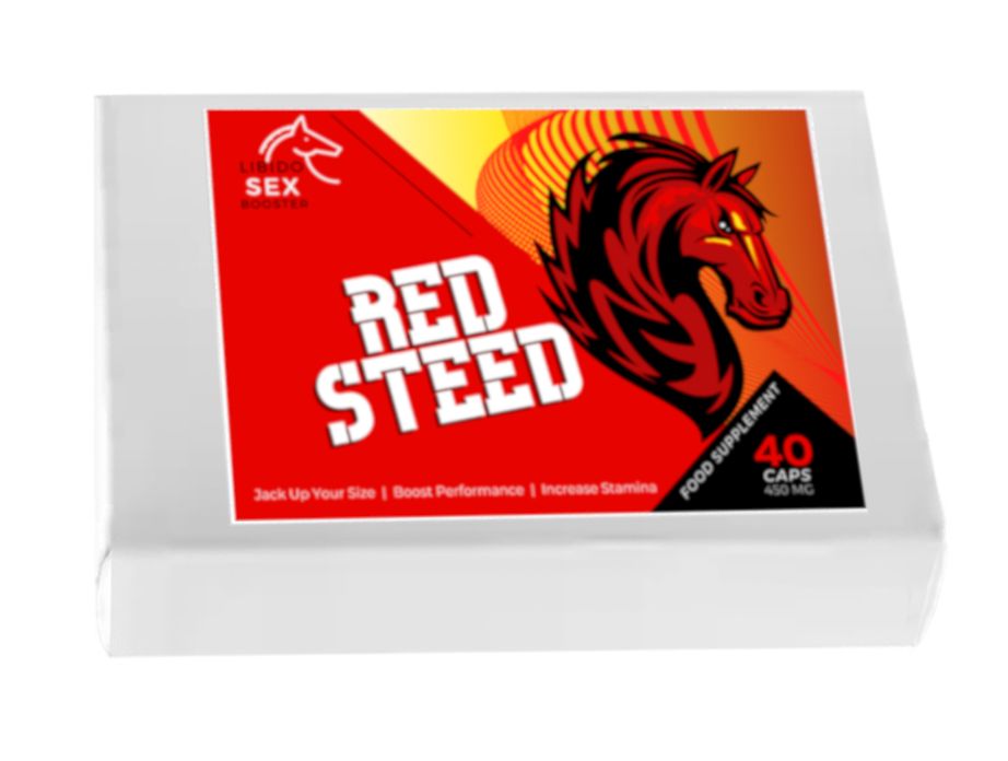 Red Steed Sex Caps Pills for Men Male Stronger Penis, Harder, Longer Aphrodisiac