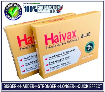 2BOX OF ”HAIVAX” SEX CAPS/PILLS FOR MEN-STRONGER, HARDER&amp;LONGER-20CAPS