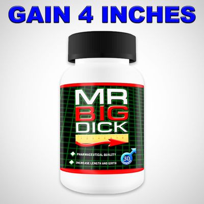 MR BIG D*CK - PENIS ENLARGEMENT PILLS GAIN 4 INCHES NOW!!! MALE ENHANCEMENT SEX