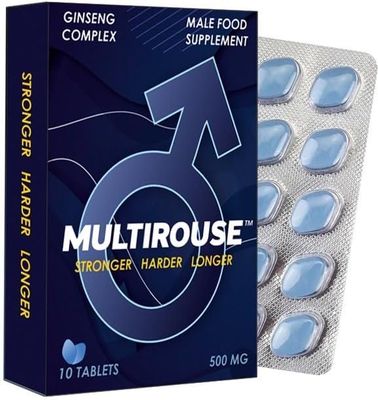 MUTLIROUSE 500mg | Stronger | Longer | Harder | Performance | Extra Strength Enhancing Tablets | Stamina Endurance Booster Supplement for Men | 10 Ginseng Tablets MUTLIROUSE 500mg | Stronger | Longer | Harder | Performance | Extra Strength Enhancing Tablets | Stamina Endurance Booster Supplement for Men | 10 Ginseng Tablets