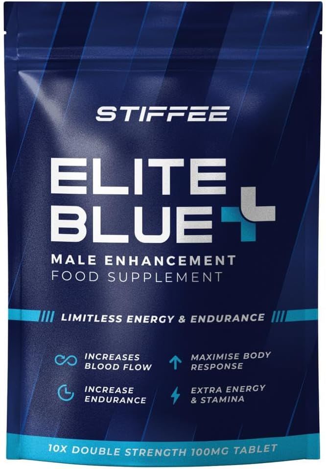 Stiffee™ | 40 Tablets | Fast Effect Male Performance Enhancing 100% Herbal Food Supplement | Fast Acting | Korean Ginseng | Energy and Stamina Support | Made in UK
