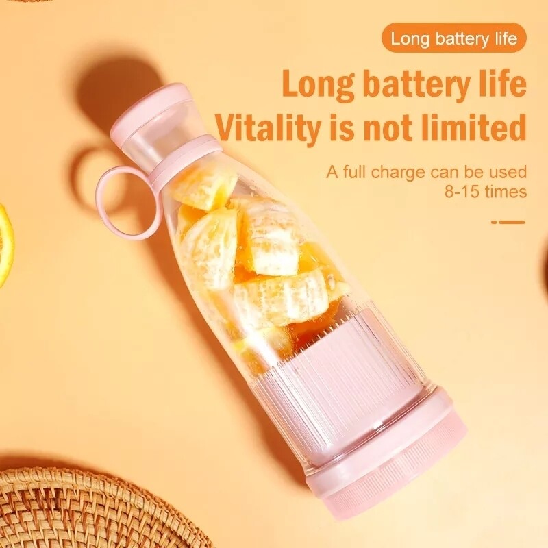 USB charging portable blender bottle