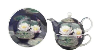 Monet Water Lilies Tea For One