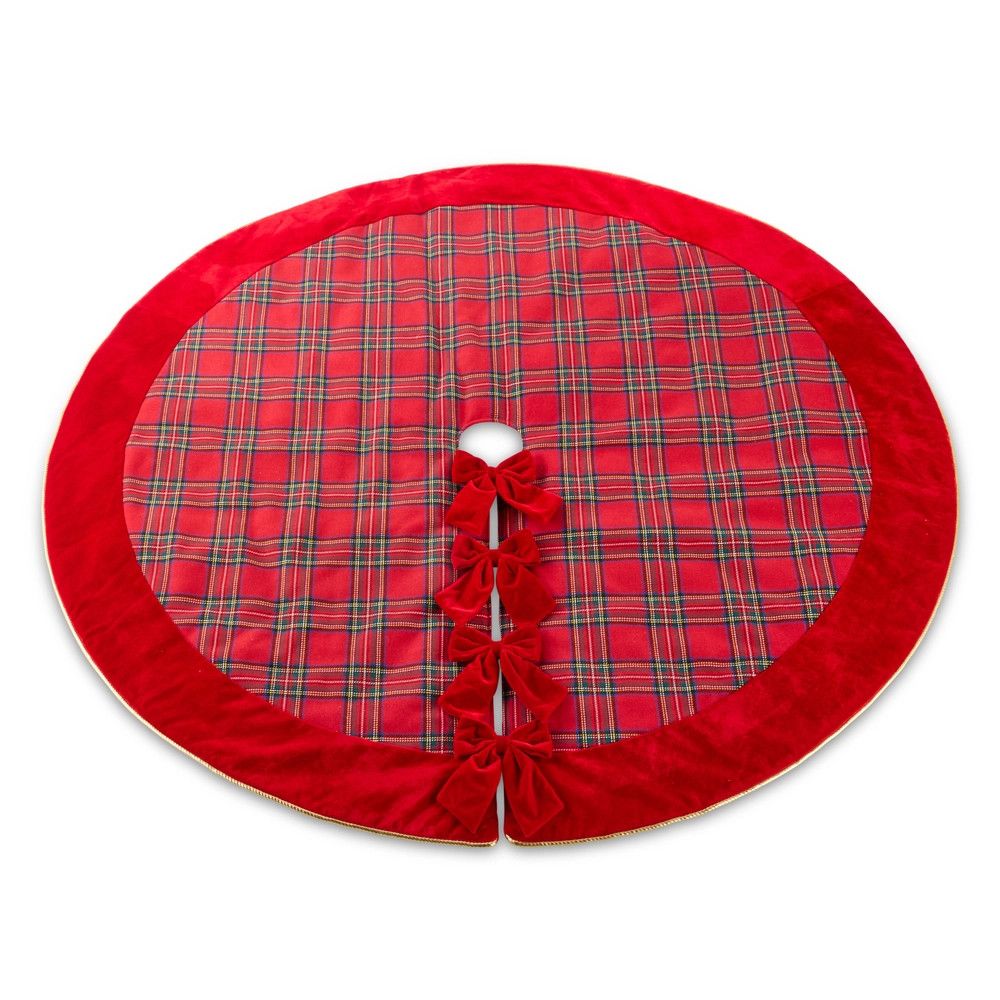 Tree Skirt Plaid 60.5”