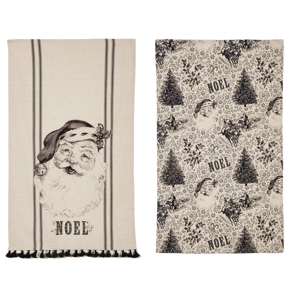 Vintage Christmas Tea Towels