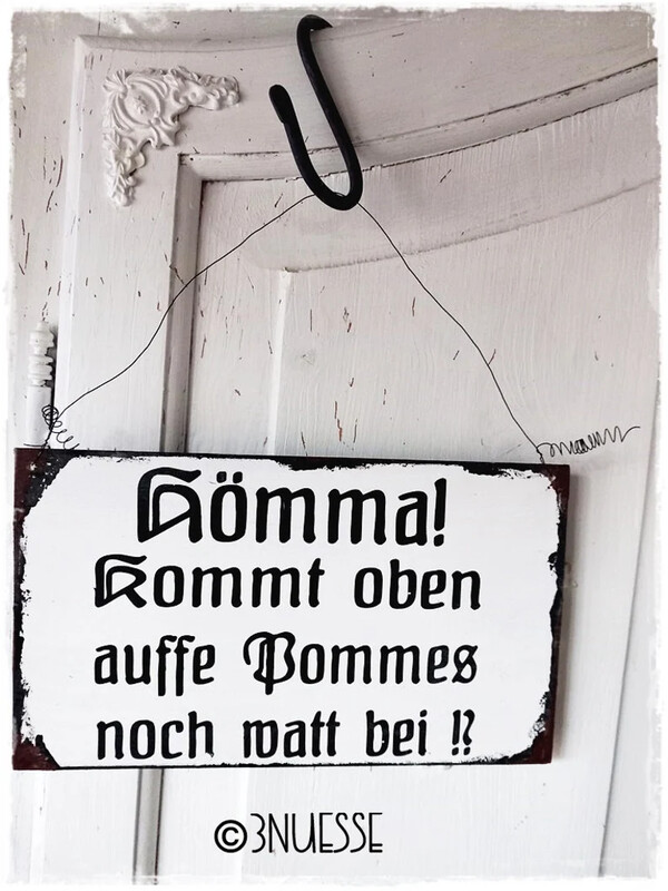 Hömma! Kommt oben auffe Pommes noch watt bei