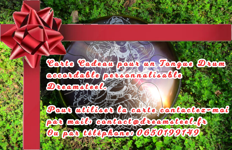 Carte cadeau Tongue Drum Accordable