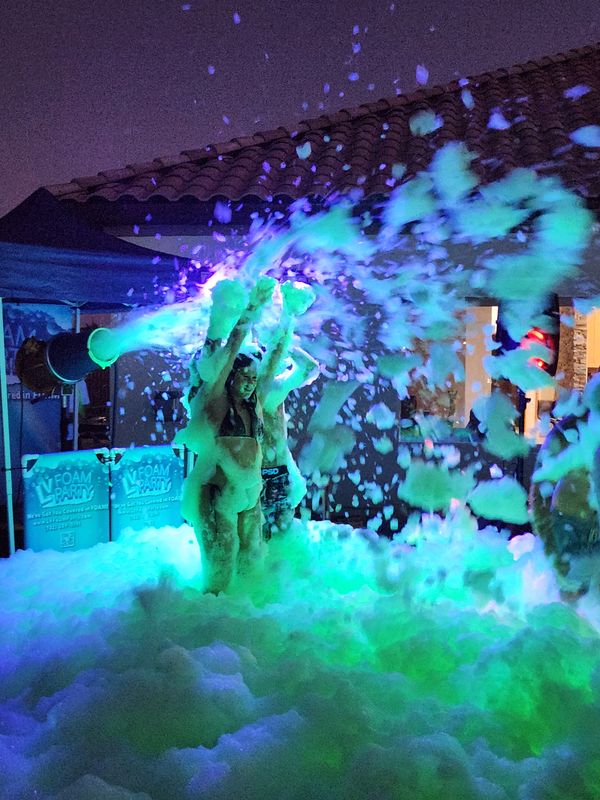 Glow Foam Cannon Party!
