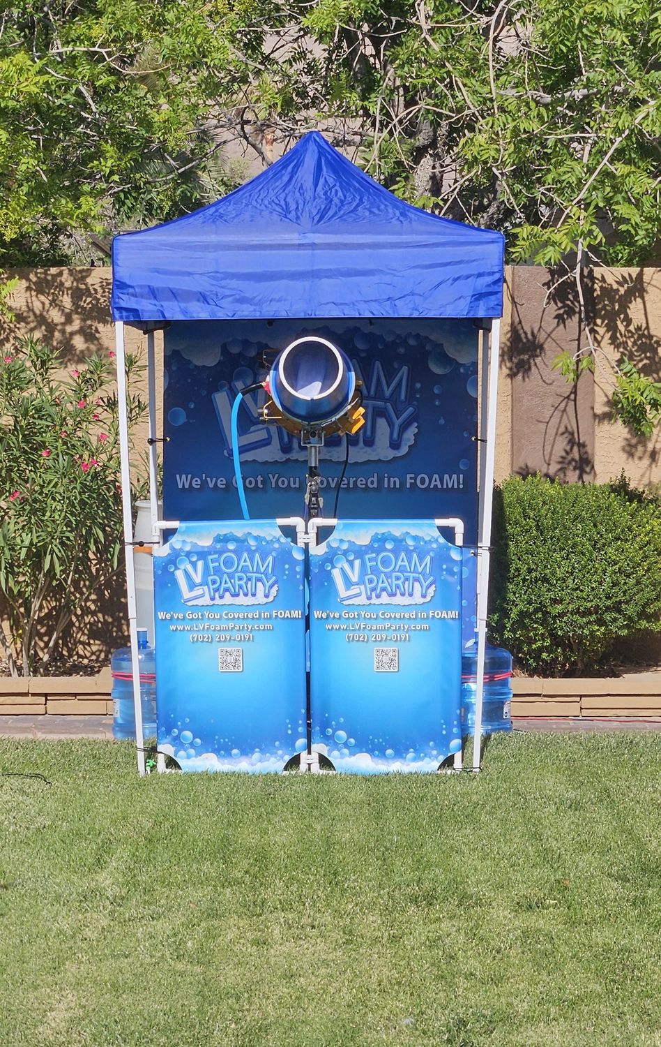 School Foam Cannon Party