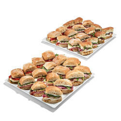 Sandwich Platter for 8: Caprese, Ham & Brie, Pesto Chicken
