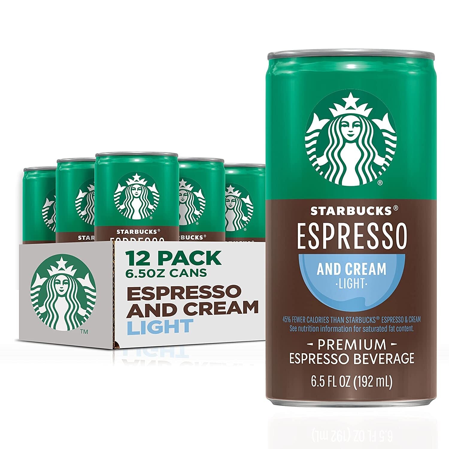 Starbucks Espresso and Cream - 12 Cans
