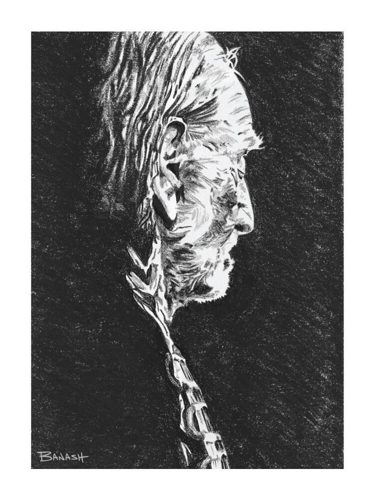 COUNTRY NO. 9 | CANVAS | CHARCOAL | 3:4 RATIO