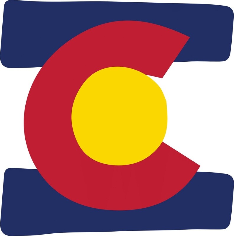 CO FLAG LOGO LOOSE | STICKER
