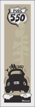 PURG HWY 550 SKI BUG TAIL AIR PINE | LOOSE PRINT | 1:3 RATIO | LIFESTYLE | ILLUSTRATION