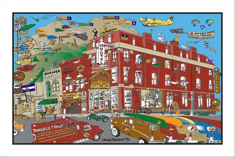 EL RANCHO | LOOSE PRINT | 3:4 RATIO | 2:3 RATIO | LIFESTYLE | ILLUSTRATION