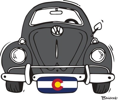 CO BUG GRILL CO PLATE | STICKER