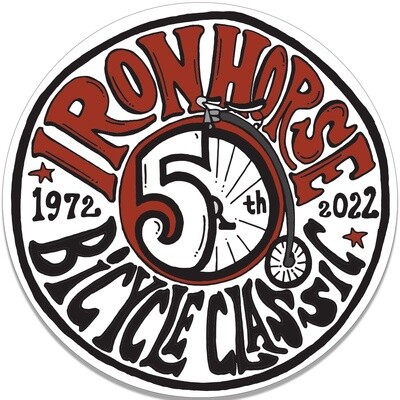 IRON HORSE 50TH BICYCLE CLASSIC | STICKER