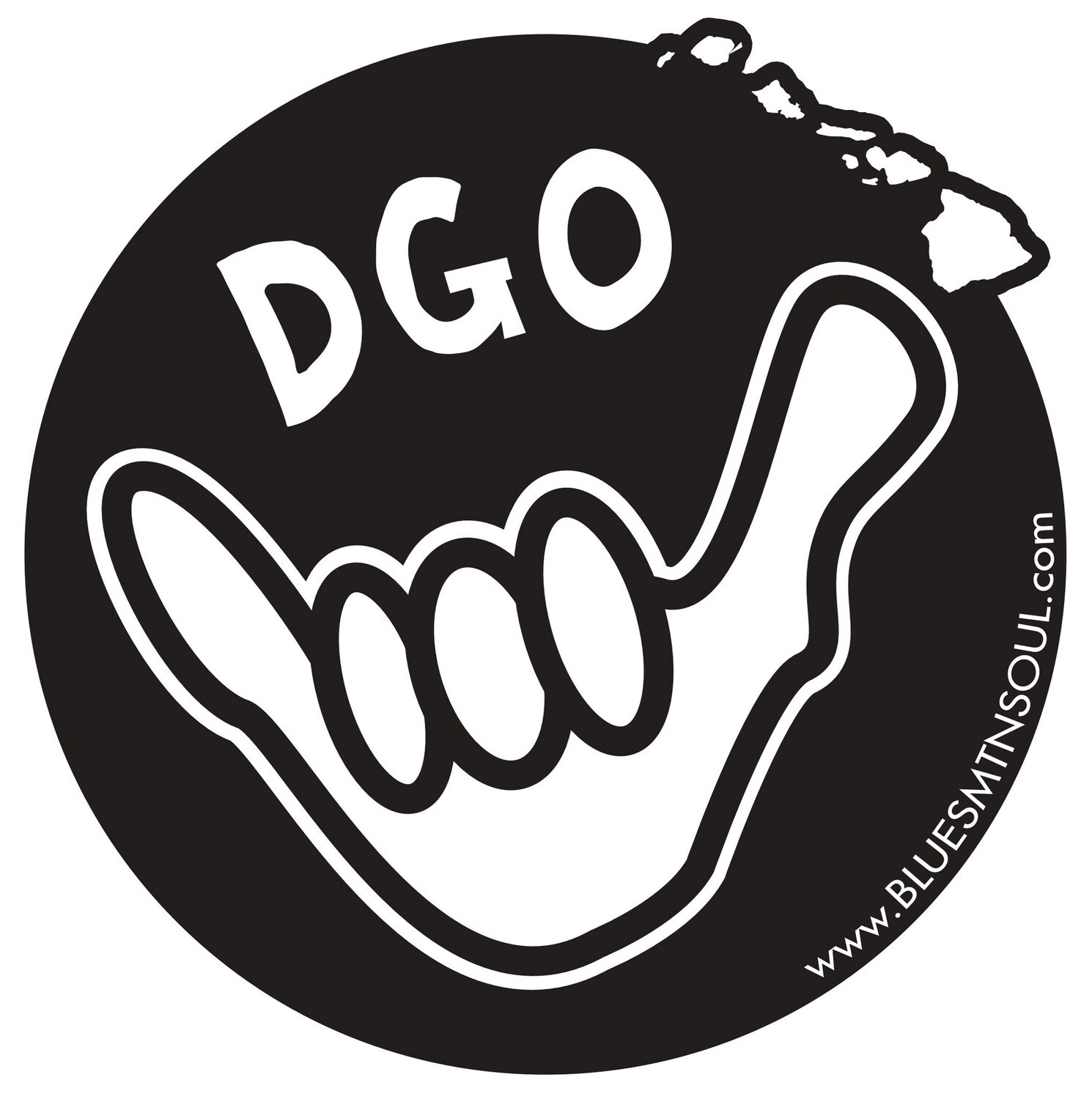 SHAKA DGO BMS | STICKER, Size: 2&quot;