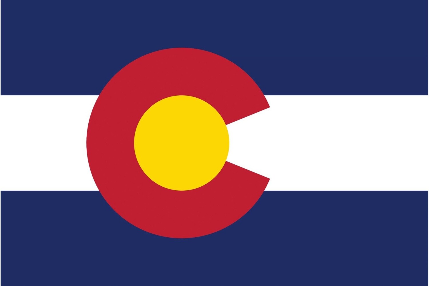CO FLAG POSTCARD, Size: 4x6