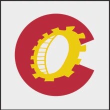 TRAIL TIRE CO LOGO YOLK | CANVAS| ILLUSTRATION | 1:1 RATIO