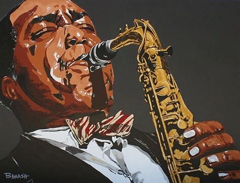 JAZZ NO. 9 | CANVAS | ACRYLIC PAINTING | 3:4 RATIO