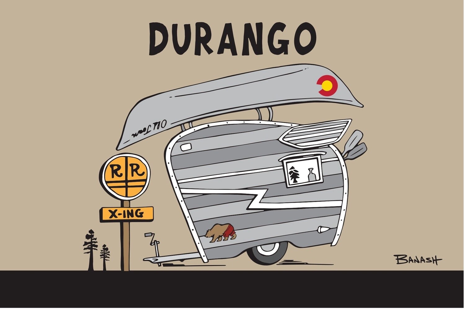 CAMPER DGO POSTCARD, Size: 4x6