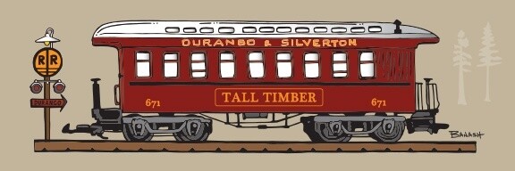 D&SNG COACH TALL TIMBER | CANVAS | D&SNG | 1:3 RATIO | LIFESTYLE | ILLUSTRATION