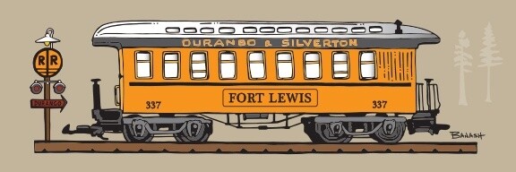 D&SNG COACH FORT LEWIS | LOOSE PRINT | D&SNG | 1:3 RATIO | LIFESTYLE | ILLUSTRATION