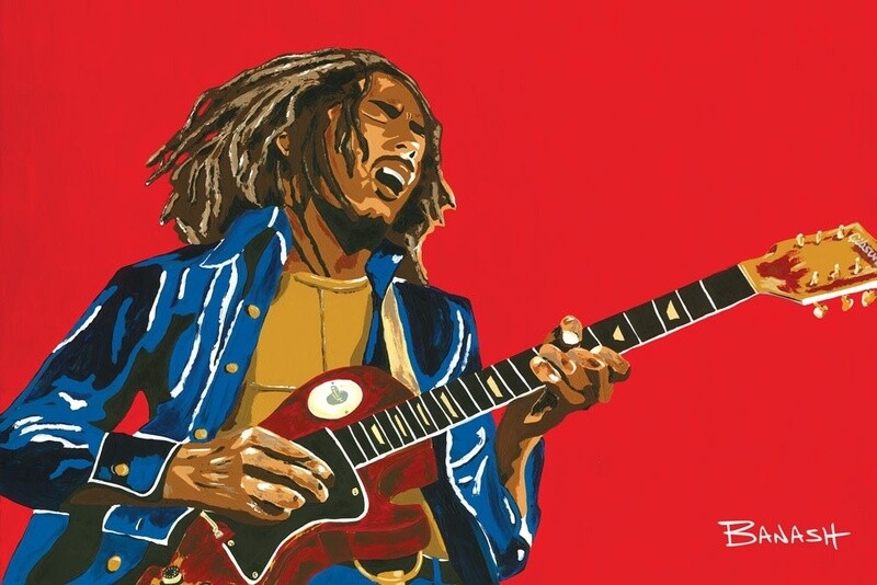 REGGAE NO. 1 | CANVAS | ACRYLIC PAINTING | 3:4 RATIO