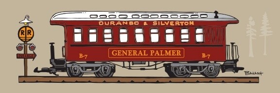 D&amp;SNG COACH GENERAL PALMER | CANVAS | D&amp;SNG | 1:3 RATIO | LIFESTYLE | ILLUSTRATION
