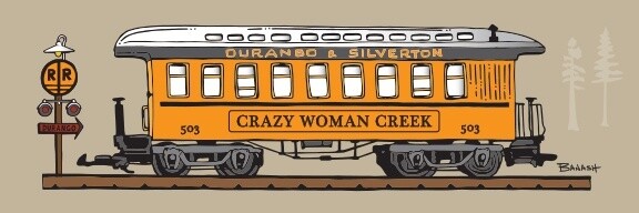 D&amp;SNG COACH CRAZY WOMAN CREEK | LOOSE PRINT | D&amp;SNG | 1:3 RATIO | LIFESTYLE | ILLUSTRATION
