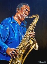 JAZZ NO. 8 | LOOSE PRINT | ACRYLIC PAINTING | 3:4 RATIO
