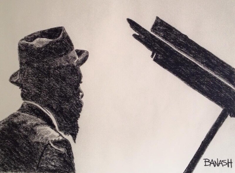 JAZZ NO. 6 | CANVAS | CHARCOAL | 3:4 RATIO