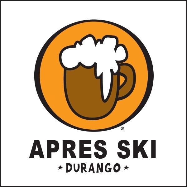 APRES SKI COL BEER CLASSIC LOGO DURANGO | CANVAS | COL’ BEER | 1:1 RATIO | STOKED PHRASES | LIFESTYLE | ILLUSTRATION, Size: 12x12