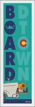 BOARD DTOWN TAILGATE SNOWBOARD GREM CO LOGO | LOOSE PRINT | 1:3 RATIO | LIFESTYLE | ILLUSTRATION