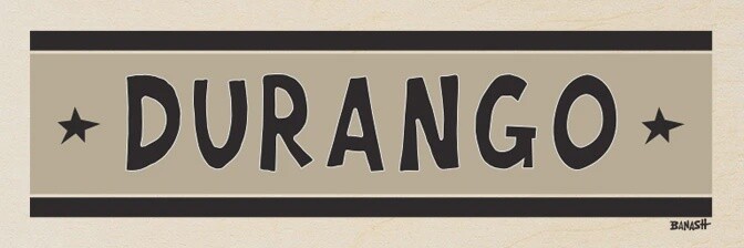 BLK/TAN DURANGO COMP STRIPE | LOOSE PRINT | 1:3 RATIO | LIFESTYLE | ILLUSTRATION