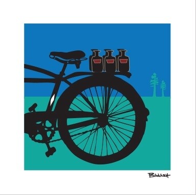 BEER RUN | CANVAS | 1:1 RATIO | 2:3 RATIO | LIFESTYLE | ILLUSTRATION
