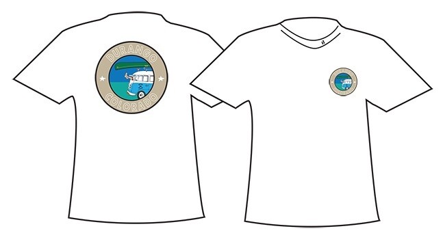 DURANGO COLORADO CANOE BUS ROUND MEN'S LONG SLEEVE TEE