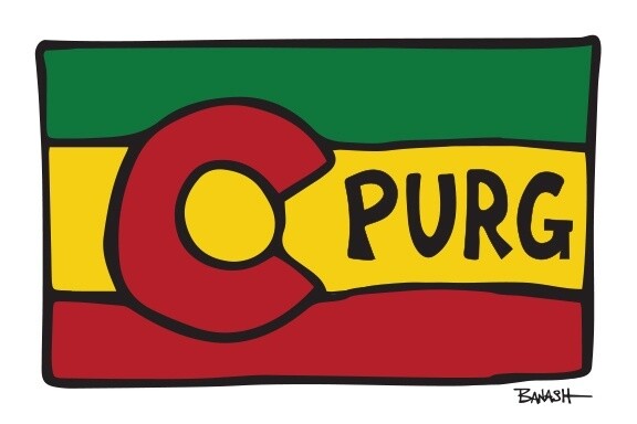 CO LOOSE FLAG PURG REGGAE | LOOSE PRINT | REGGAE | 2:3 RATIO | LIFESTYLE | ILLUSTRATION