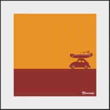 CATCH A RIVER RAFT BUG | LOOSE PRINT | 1:3 RATIO | LIFESTYLE | ILLUSTRATION