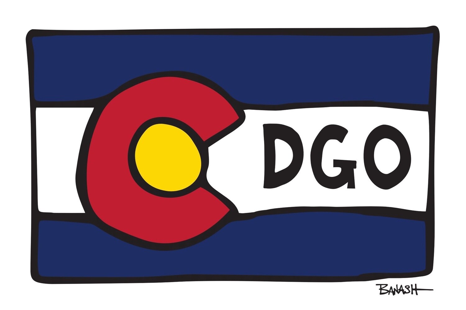 CO LOOSE FLAG DGO | CANVAS | 2:3 RATIO | LIFESTYLE | ILLUSTRATION
