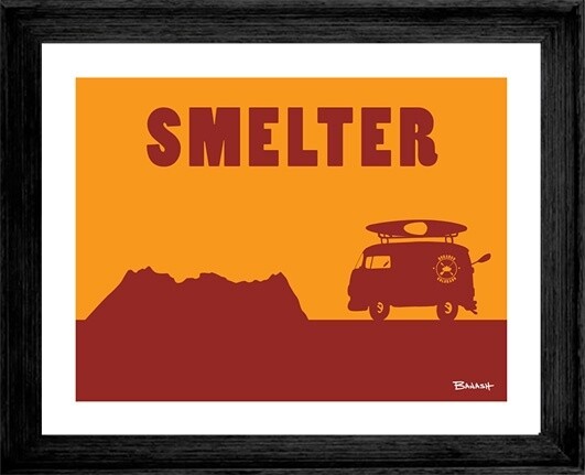 CATCH A RIVER SMELTER | LOOSE PRINT | 1:3 RATIO | LIFESTYLE | ILLUSTRATION