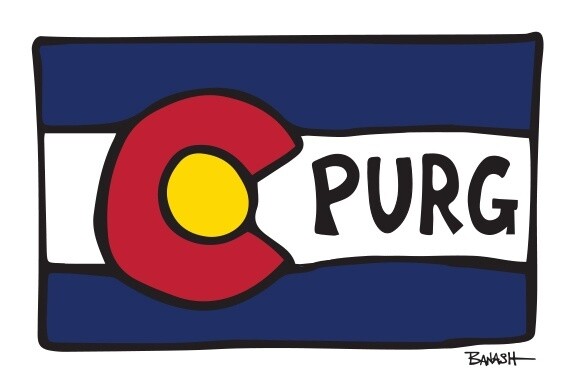 CO LOOSE FLAG PURG | CANVAS | 2:3 RATIO | LIFESTYLE | ILLUSTRATION