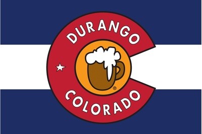 COL BEER CO LOGO FLAG POSTCARD