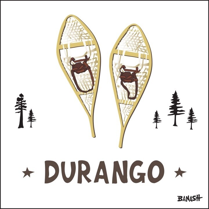 DURANGO SNOW SHOES | LOOSE PRINT | 1:1 RATIO | LIFESTYLE | ILLUSTRATION