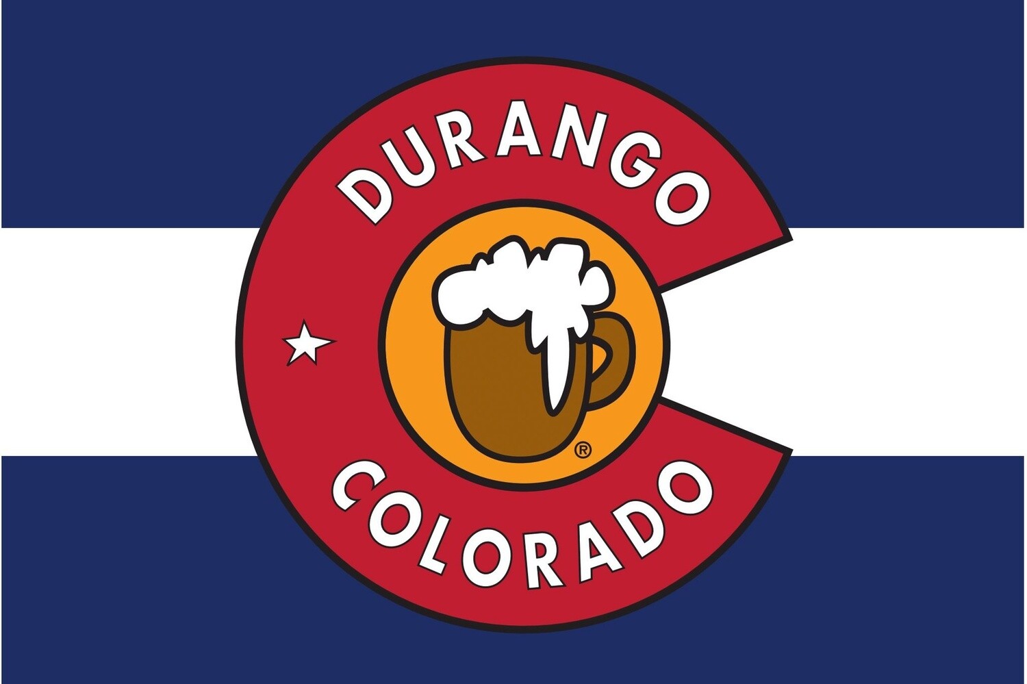 COL BEER CO LOGO FLAG POSTCARD, Size: 4x6